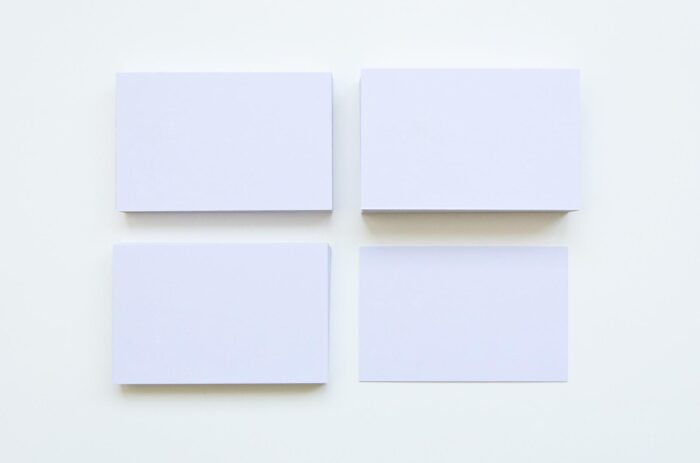 PVC Plain Cards